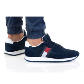 Tommy Hilfiger Mix Runner M EM0EM00 871 Schuhe marineblau