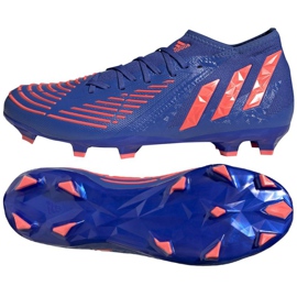 Adidas Predator Edge.2 Fg M GW2270 Fußballschuhe blau blau und marineblau