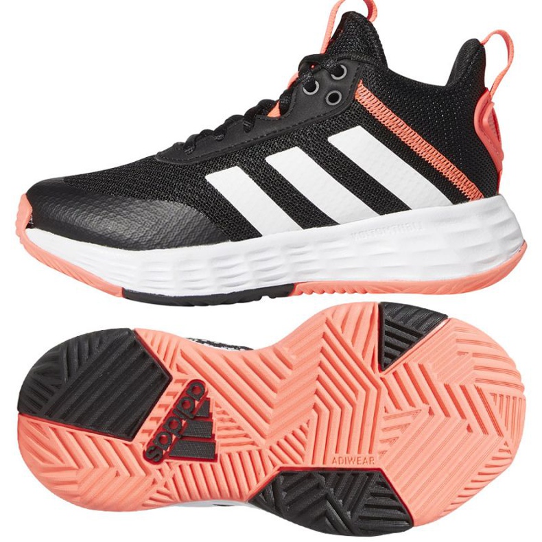 Adidas OwnTheGame 2.0 Jr GZ0619 Basketballschuh schwarz schwarz