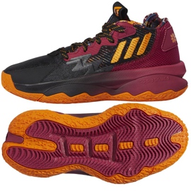 Adidas Dame 8 Jr GW3862 Basketballschuh mehrfarbig schwarz