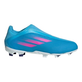 Adidas X Speedflow.3 Ll Fg Jr GW7497 Fußballschuhe blau blau