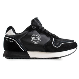 Damen Sneakers Big Star JJ274279 schwarz