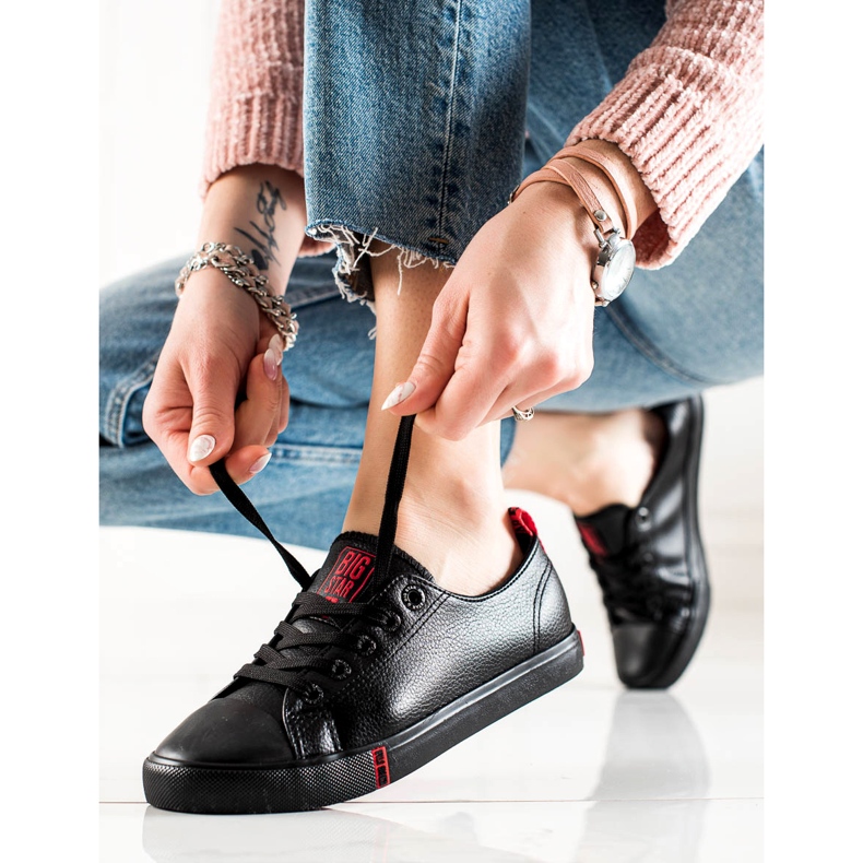 Big Star GG274007 Damen-Sneaker schwarz