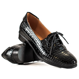 W. Potocki Elegante Schnürschuhe von Potocki schwarz