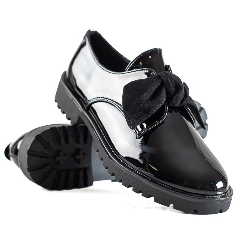 Goodin Klassische Schuhe mit Schleife schwarz