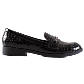 TRENDI Elegante Lackschuhe schwarz