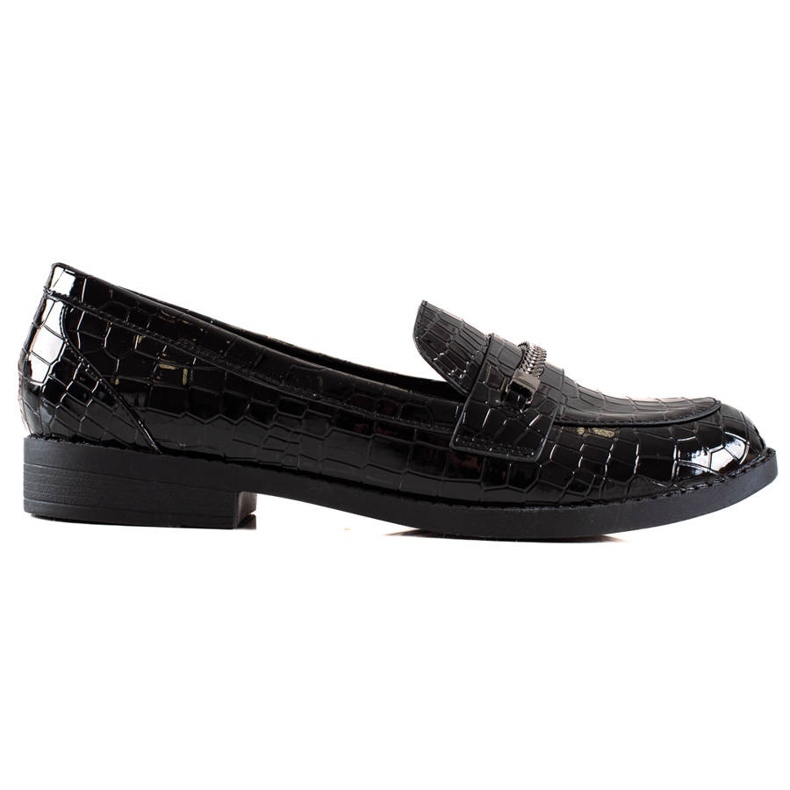 TRENDI Elegante Lackschuhe schwarz