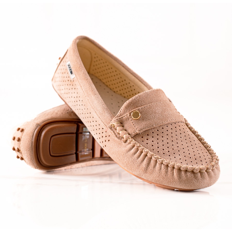 Goodin Lässige Slipper beige