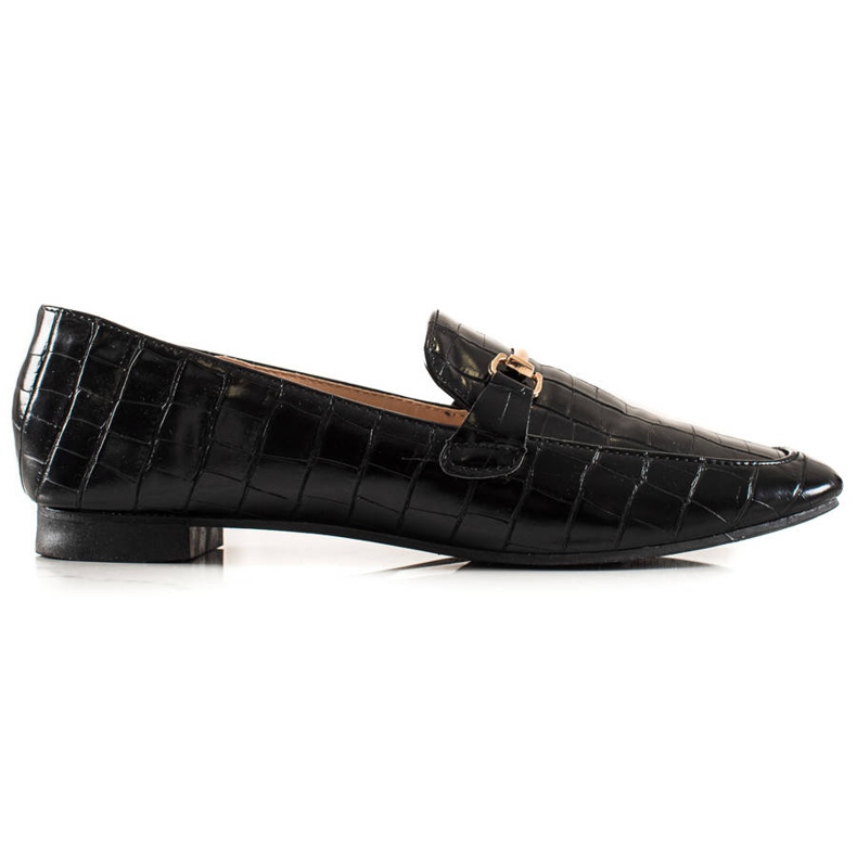 Encor Elegante Loafer mit Öko-Leder schwarz