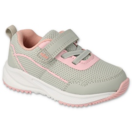 Befado Kinderschuhe 516P110 rosa grau
