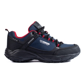 DK Outdoor-Trekkingschuhe schwarz navy blau