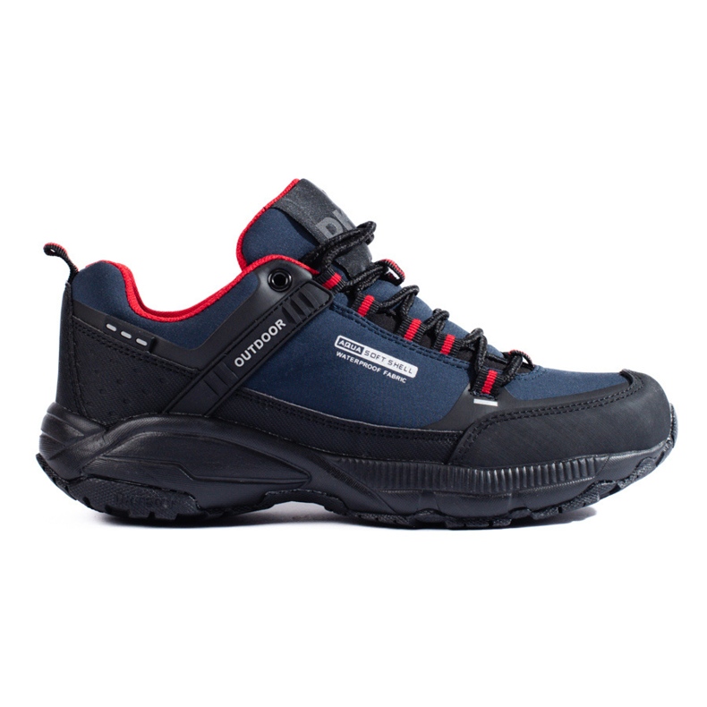 DK Outdoor-Trekkingschuhe schwarz navy blau