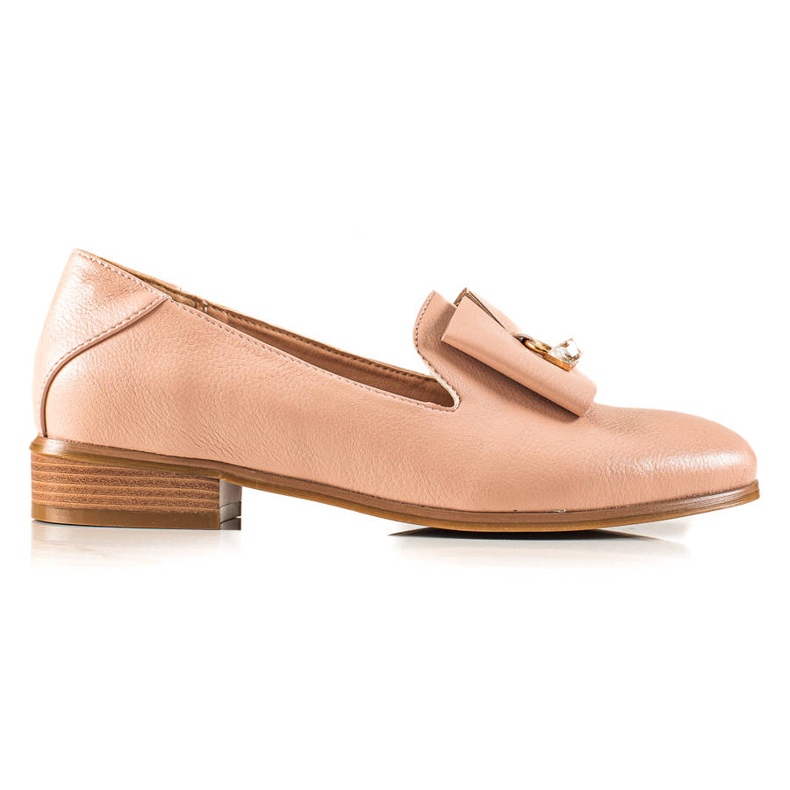 W. Potocki Schuhe mit Potocki-Kristallen rosa