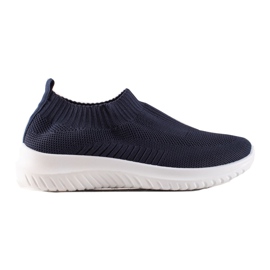 TRENDI Bequeme Slipper marineblau