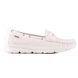 Goodin Leichte Halbschuhe auf der Plattform weiß