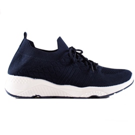 Renda Bequeme Sportschuhe marineblau