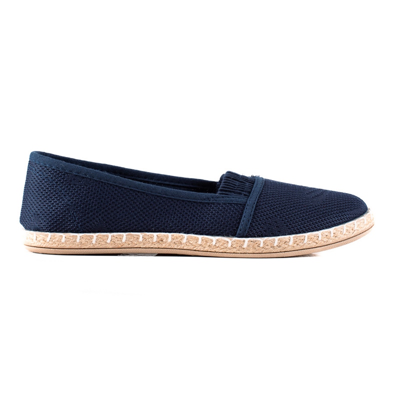 TRENDI Lässige marineblaue Espadrilles navy blau