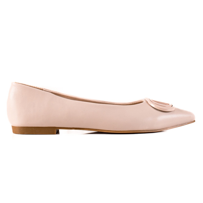Seastar Beige Ballerinas mit Ornament