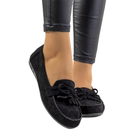 Schwarze Medrano-Loafer