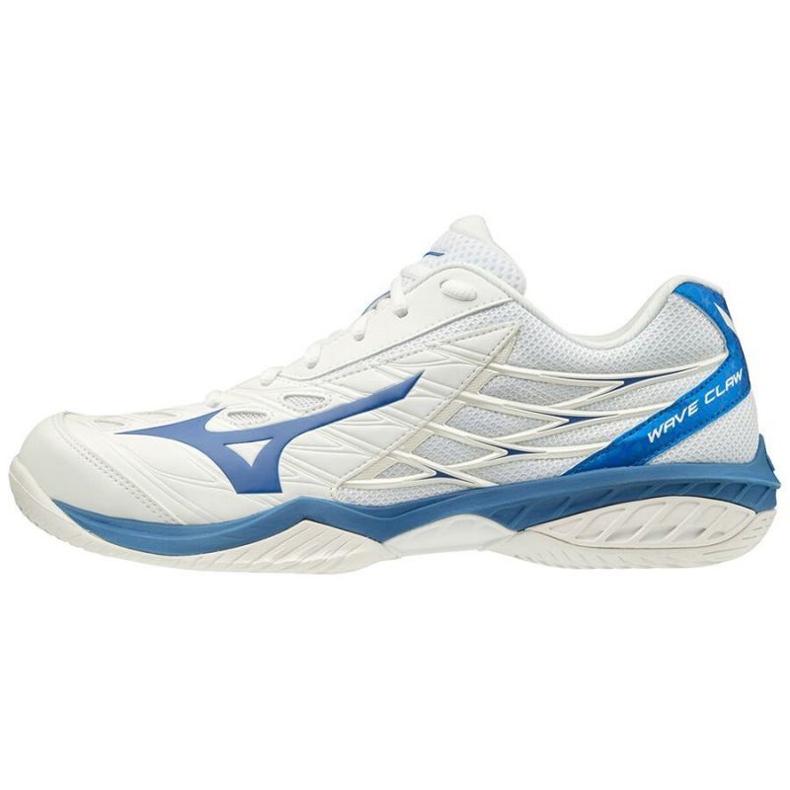 Hallenbadmintonschuhe Mizuno Wave Claw M 71GA191524 weiß blau weiß