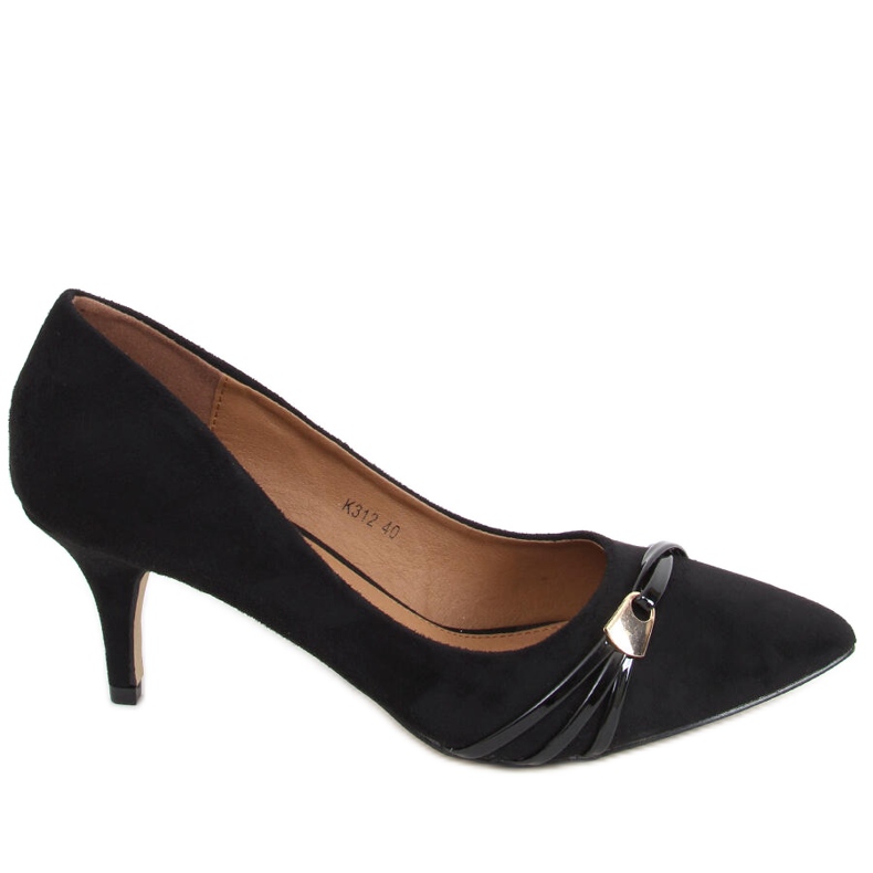 Pumps mit Pfennigabsatz April Black schwarz
