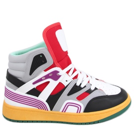 Pall Grey Green High-Top-Sneakers weiß schwarz rot mehrfarbig