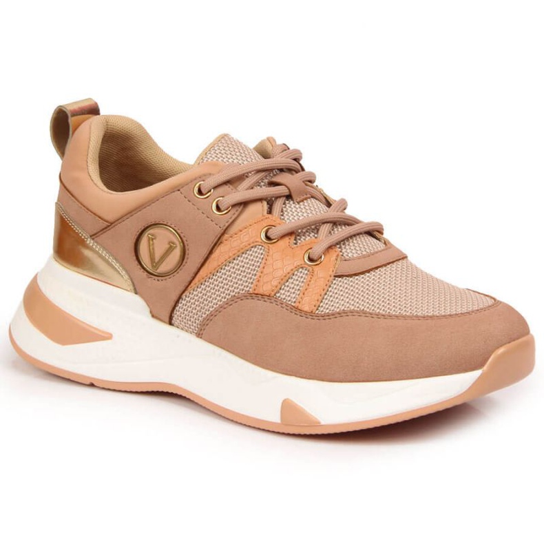 Turnschuhe auf der Plattform Vinceza W JAN79B schmutziges Rosa