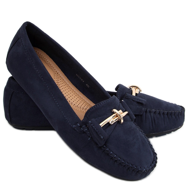 Loafer für Damen von Lyset Azul navy blau