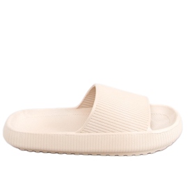 Yang Beige Kissenhausschuhe