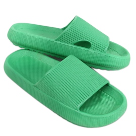 Yang Grüne Kissenhausschuhe