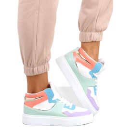 Erva Mehrfarbige High-Top-Sneaker