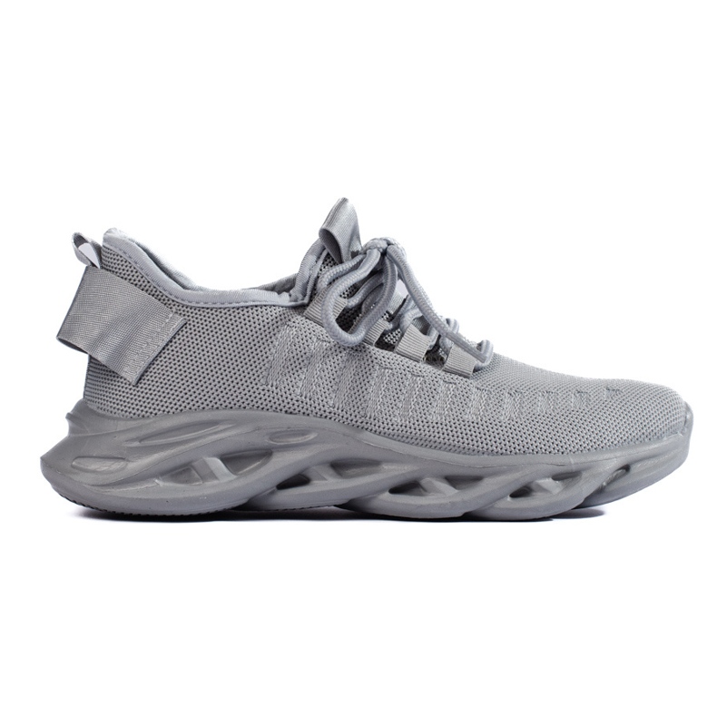 TRENDI Graue leichte Turnschuhe