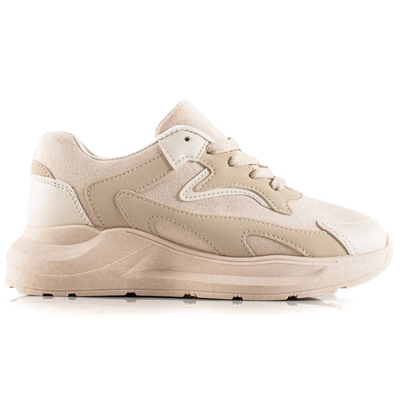 TRENDI Wildleder Sneakers beige