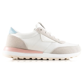 TRENDI Bunte Sportschuhe weiß mehrfarbig