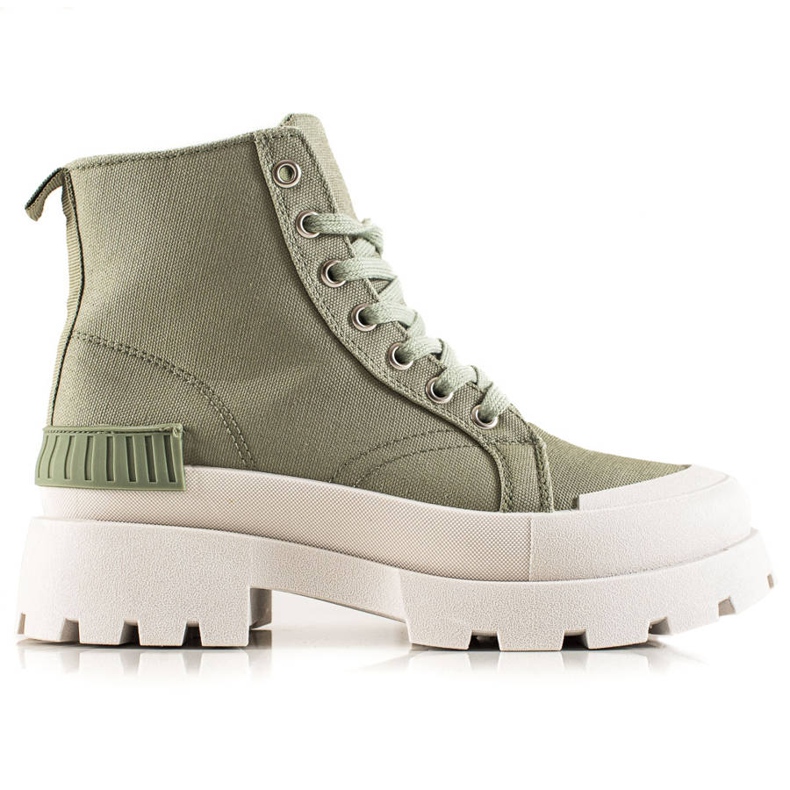 Seastar Modische High Sneakers auf der Plattform grün