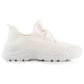 Bestelle Hellweiße Turnschuhe