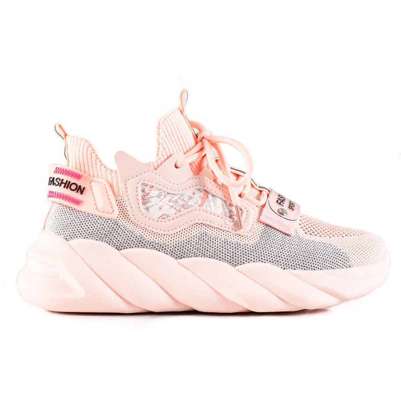 Weide Bequeme Fashion Sneakers rosa