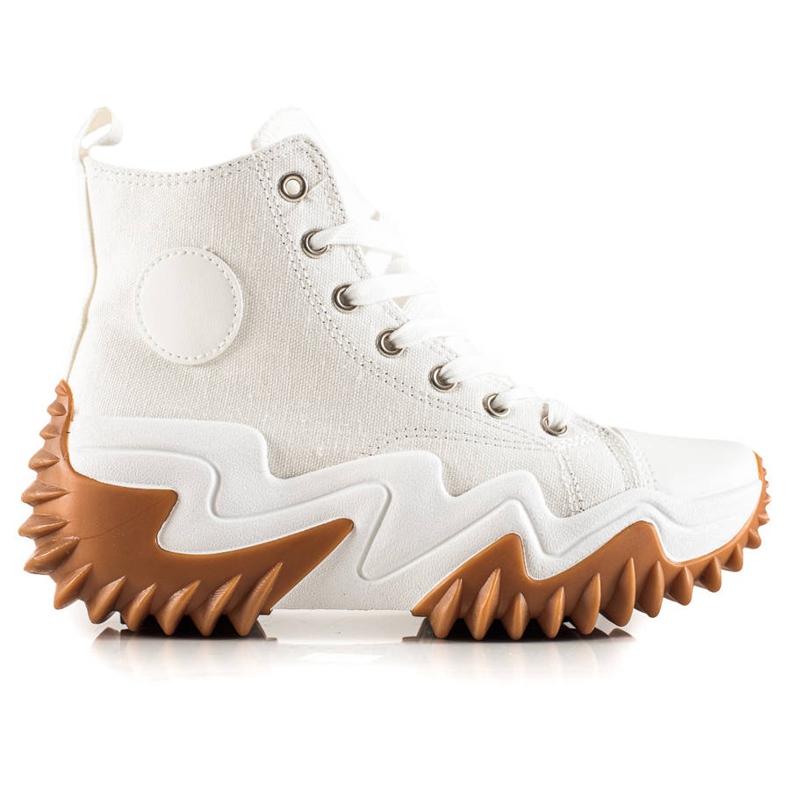 TRENDI Weiße Mode-Turnschuhe