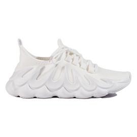 TRENDI Weiße Mode-Turnschuhe