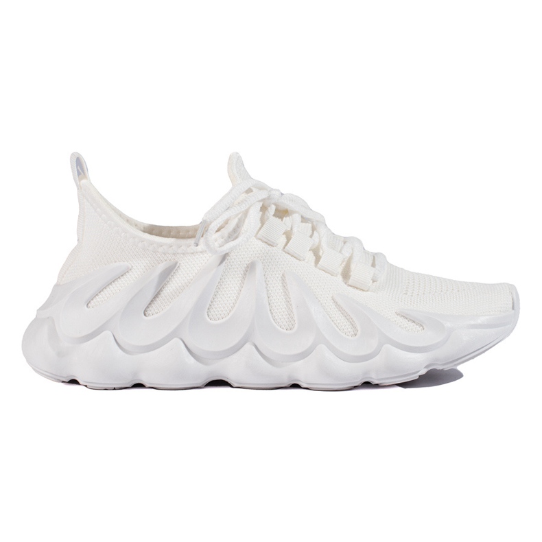 TRENDI Weiße Mode-Turnschuhe