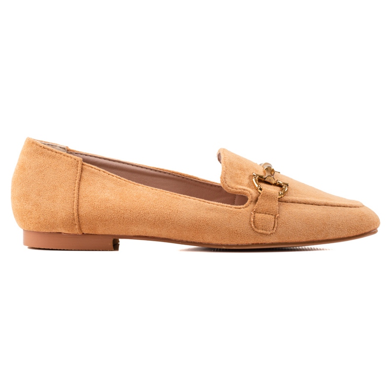 Lovit Stylische Wildleder-Loafer braun