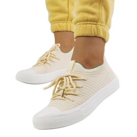 Medina beige Damenturnschuhe