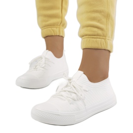 Medina weiße Damenturnschuhe