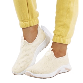 Abby beige Turnschuhe