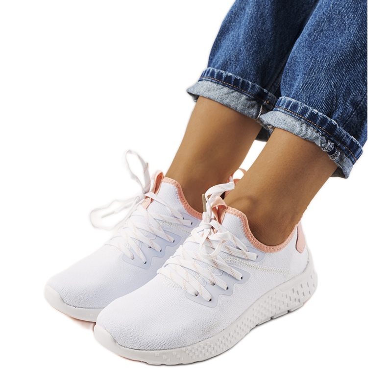 Sportschuhe Lenna in Weiß und Pink