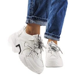 Weiße Turnschuhe für Damen von Delois