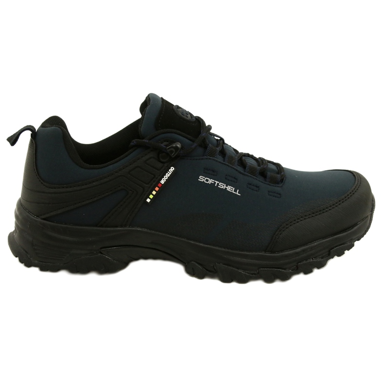 American Club Amerikanische Trekkingschuhe wasserdichtes Softshell WT83 / 22 Marineblau navy blau