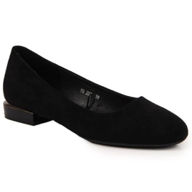 Wildleder Ballerinas Sergio Leone W SK361A schwarz