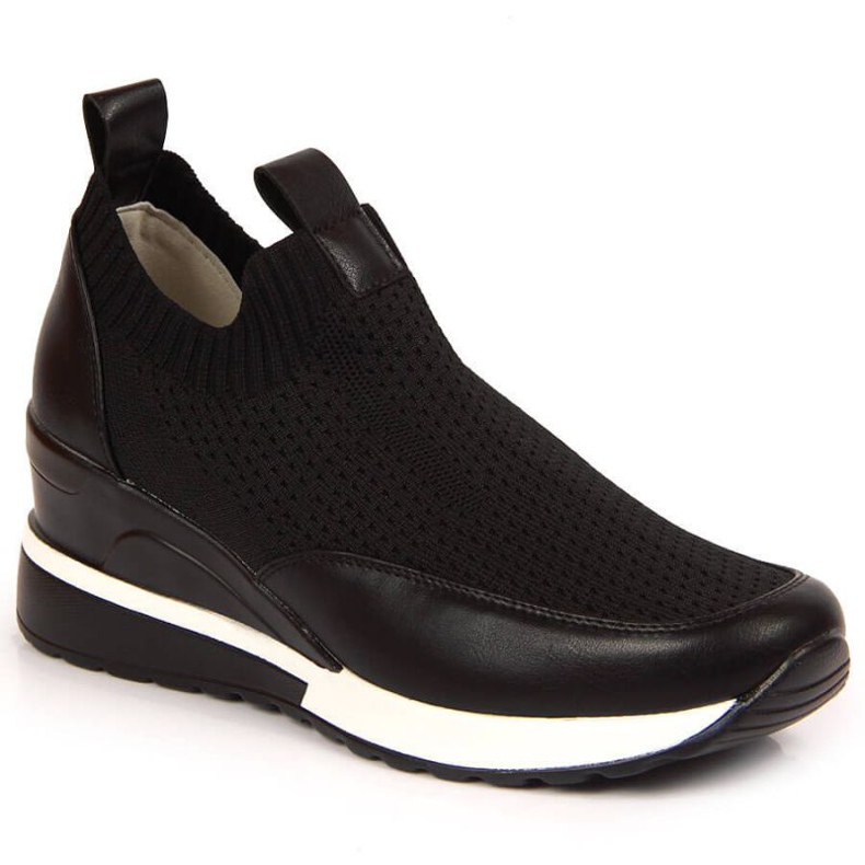 Keil Turnschuhe Potocki W WOL52A schwarz