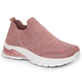 Sportschuhe zum Hineinschlüpfen Potocki W WOL57B rosa